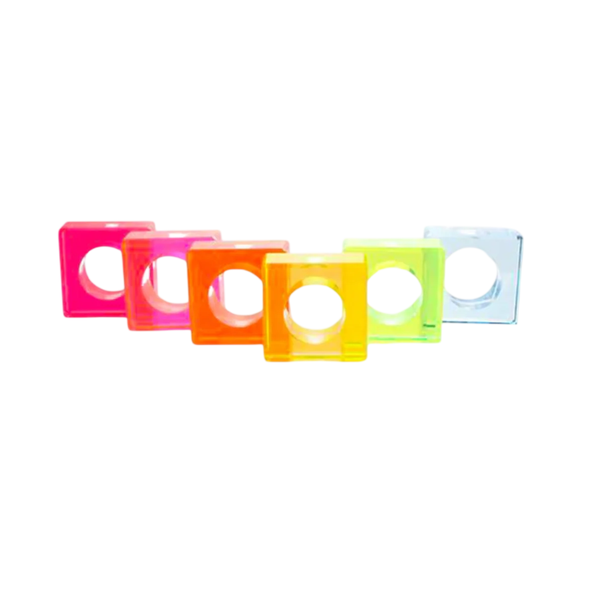 Napkin Rings, Set of 6