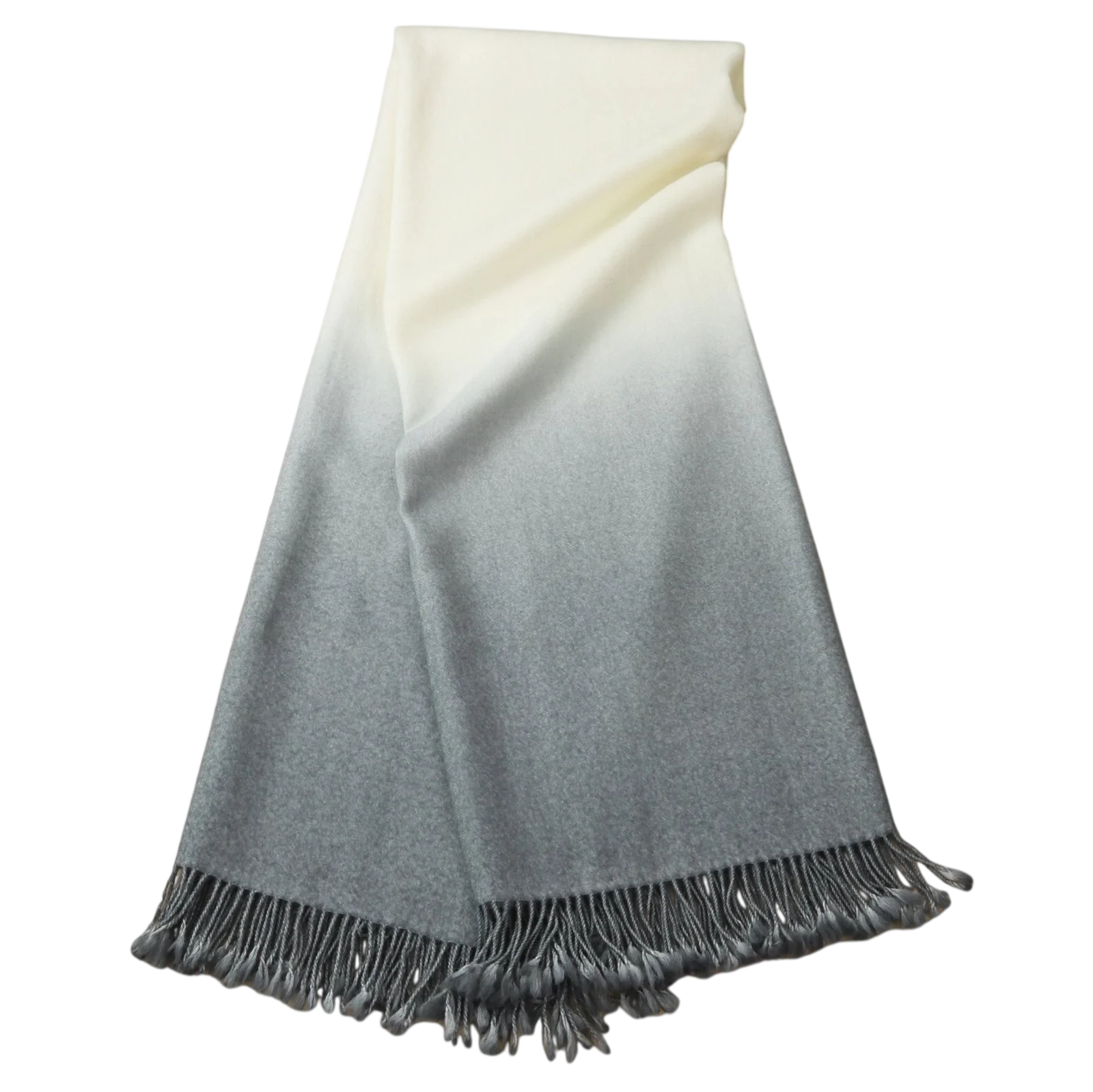 Dip-Dyed Throw