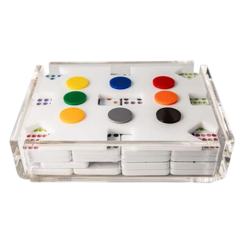 Luxe Train Dominoes Set
