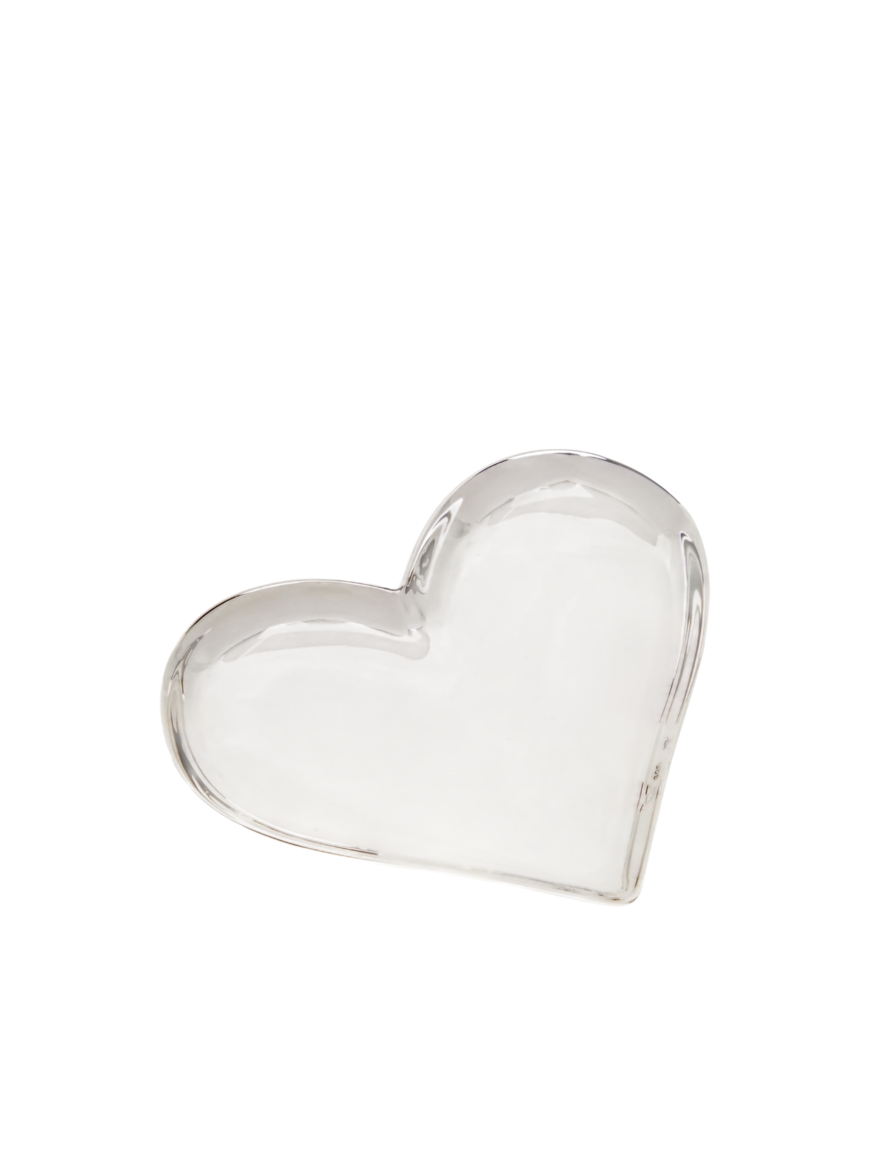 Heart Sterling Silver Dish