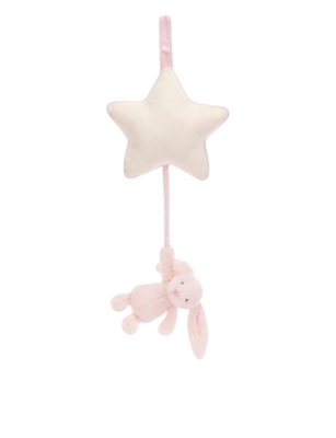 Bashful Bunny woven musical toy 30cm