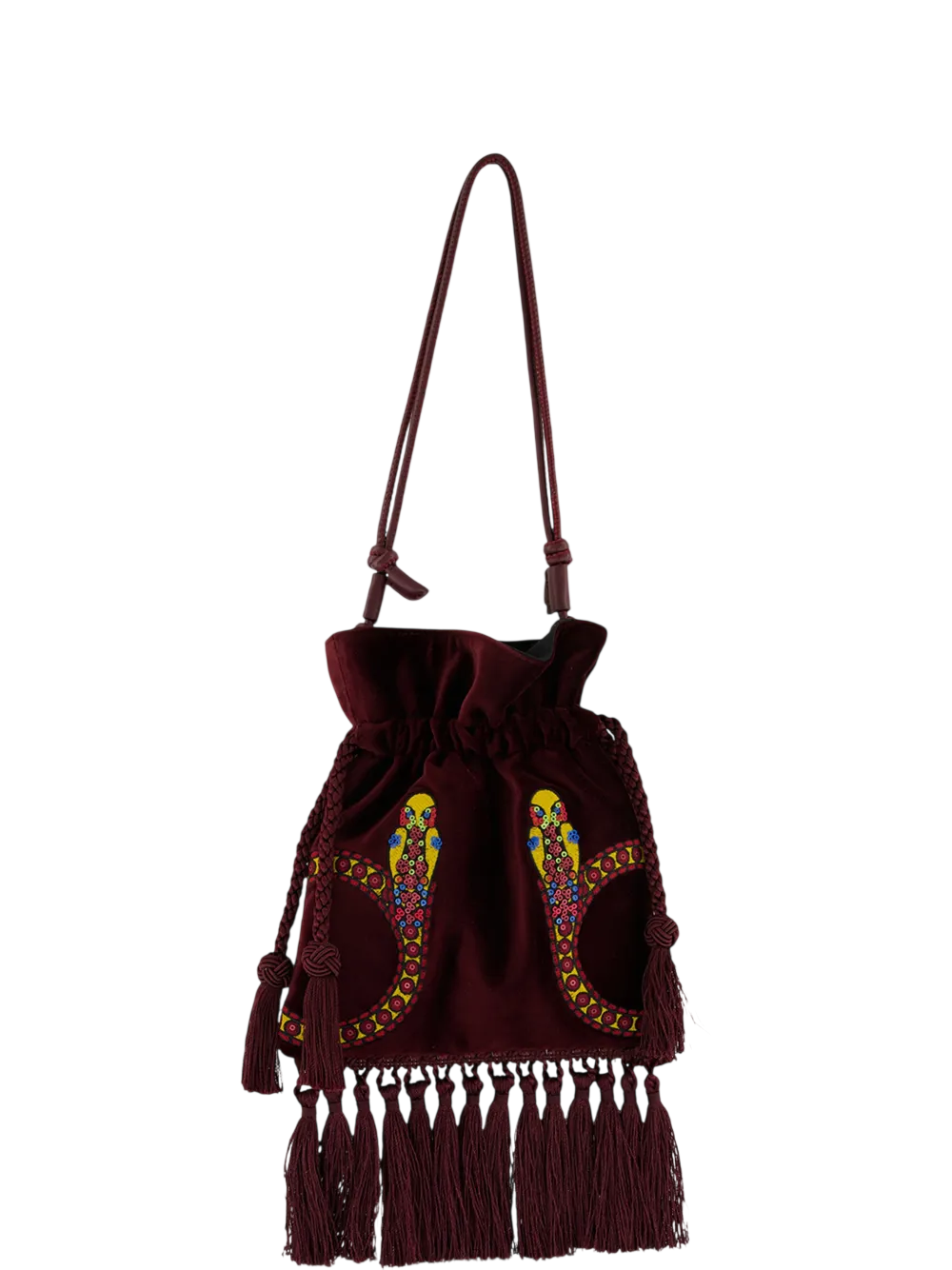 PAULA Fukuro Shoulder Bag | Purple | FARFETCH UK
