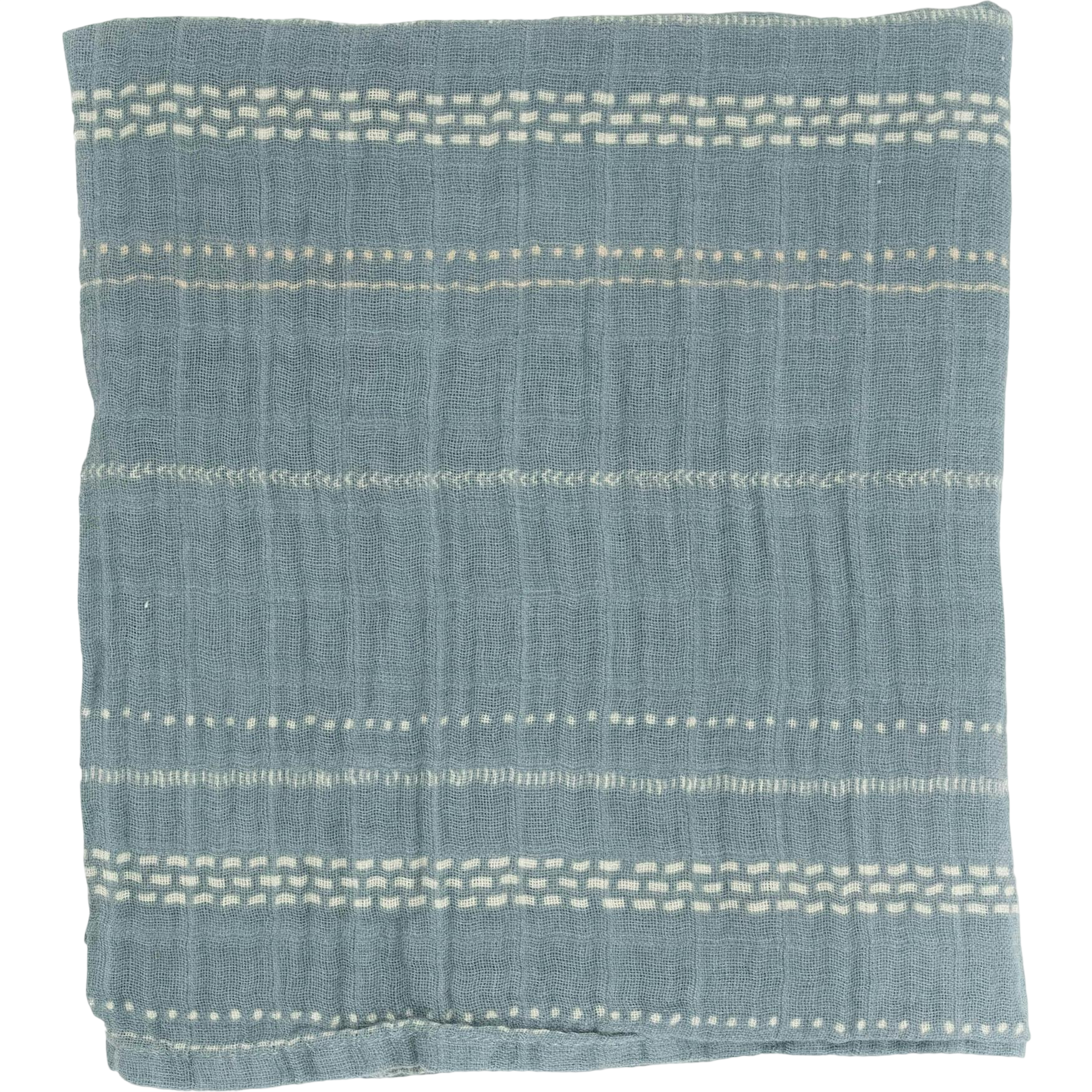 Organic Cotton Muslin Swaddle Blanket - Stillwater Stitch