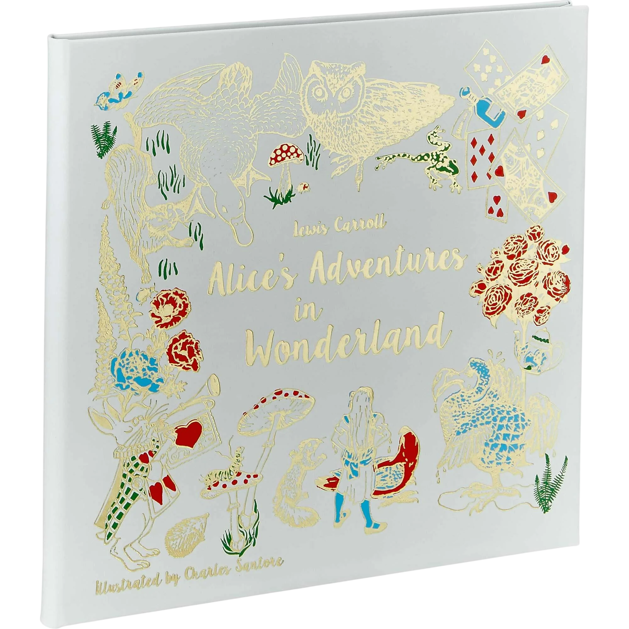 Alice's Adventures in Wonderland Leather Bound Classic Children's Book