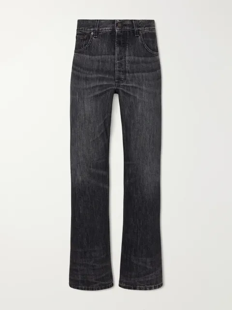Vega Straight-Leg Recycled Cotton-Blend Jeans