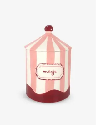 Magic Box hand-painted ceramic storage jar 22cm