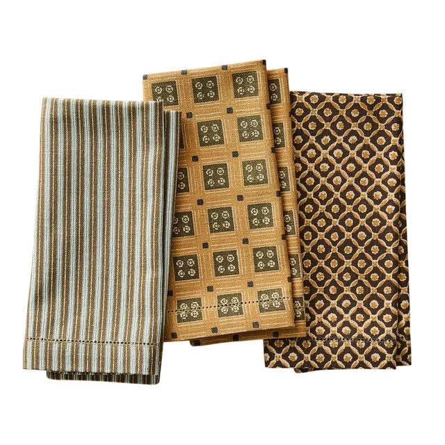 Pierce & Ward Printed Napkin Sets