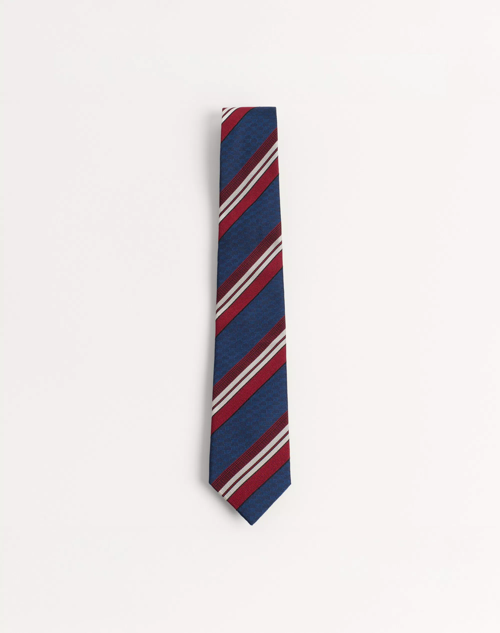 Valentie Striped Silk Tie